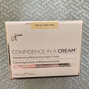 NEW IT COSMETICS CONFIDENCE IN A CREAM MOISTURIZER - JUMBO SIZE 4fl OZ
